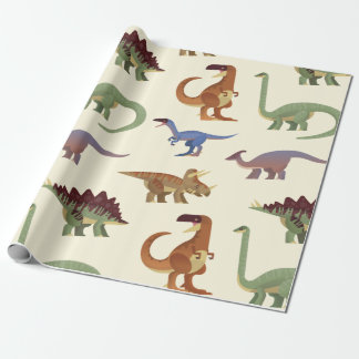 Papier Cadeau Dino dinosaures