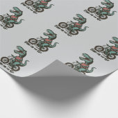 Papier Cadeau Dino en route (Coin)