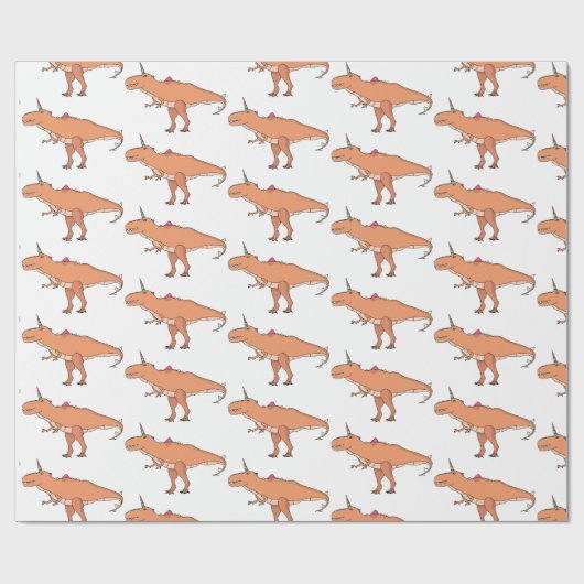 Papier Cadeau Dinocorn (Plat)