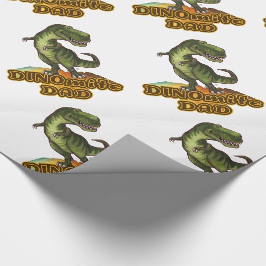 Papier Cadeau Dinomite Papa (Coin)