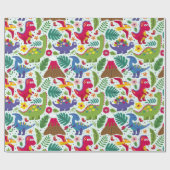 Papier Cadeau Dino's (Plat)