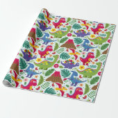 Papier Cadeau Dino's (Déroulé)