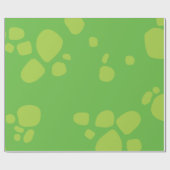 Papier Cadeau Dinosaur Cute 1er Anniversaire Papier d'enveloppem (Plat)