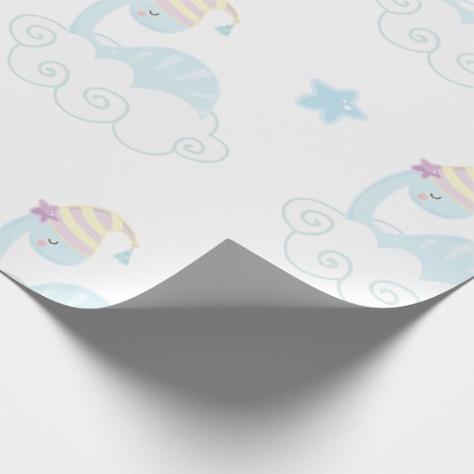 Papier Cadeau Dinosaur Dormir (Coin)