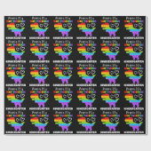 Papier Cadeau Dinosaur Poppin My Way Through Kindergarten (Plat)