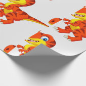 Papier Cadeau Dinosaur T Rex Enfants (Coin)