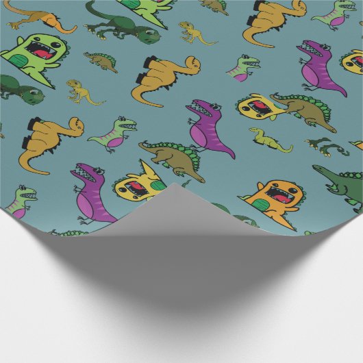 Papier Cadeau Dinosaure (Coin)