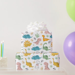 Papier Cadeau Dinosaure