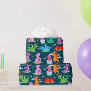 Papier Cadeau Dinosaure 