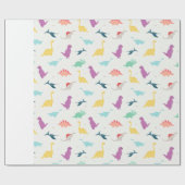 Papier Cadeau Dinosaure (Plat)