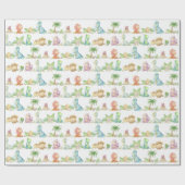 Papier Cadeau Dinosaure (Plat)