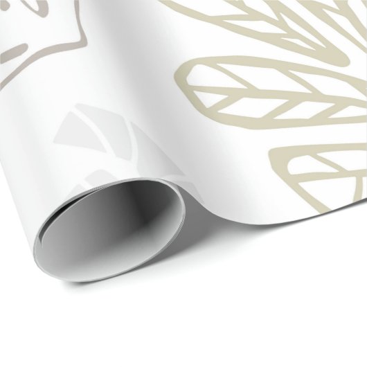 Papier Cadeau  Dinosaure à la pastèque (Coin rond)