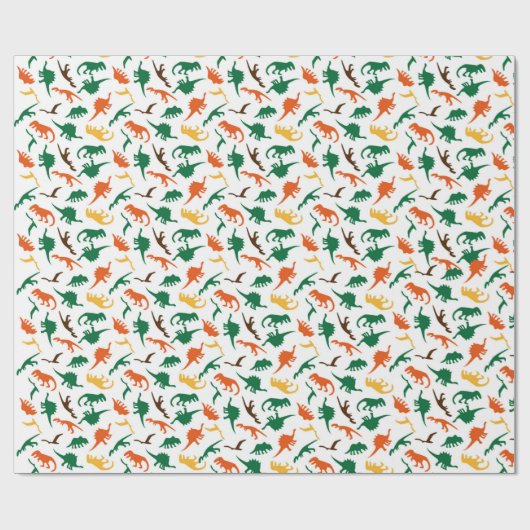 Papier Cadeau Dinosaure Childs (Plat)