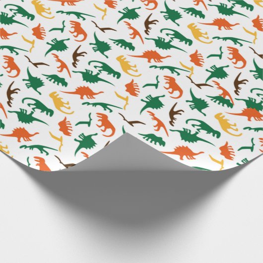 Papier Cadeau Dinosaure Childs (Coin)