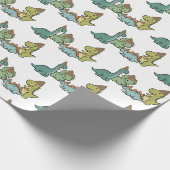 Papier cadeau dinosaure mignon (Coin)