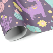 Papier Cadeau Dinosaures (Coin rond)