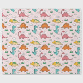 Papier Cadeau Dinosaures (Plat)