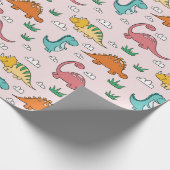 Papier Cadeau Dinosaures (Coin)