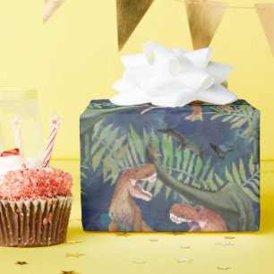 Papier Cadeau Dinosaures