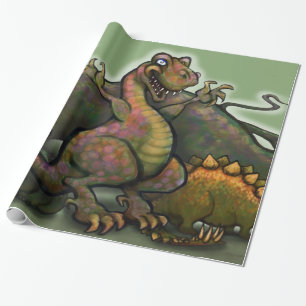 Papier Cadeau Dinosaures 2x3' 60# Posters muraux