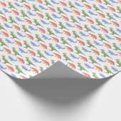 Papier cadeau Dinosaures de fête (Coin)