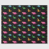 PAPIER CADEAU DINOSAURS (Plat)