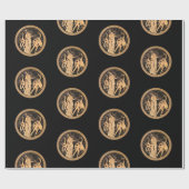 Papier Cadeau Dionysus et les Satyrs (Plat)