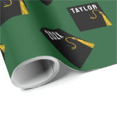 Papier Cadeau Diplômé 2024 (Coin rond)