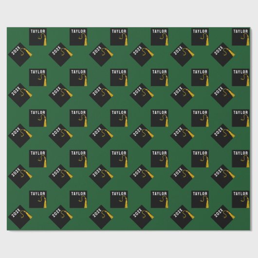 Papier Cadeau Diplômé 2024 (Plat)