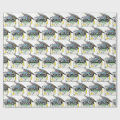 Papier Cadeau Diplômé de Chicago (Plat)