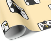 Papier Cadeau Diplôme de fin d'études (Coin rond)