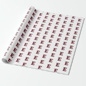 Papier Cadeau Diplôme de l'Université Elon (Déroulé)