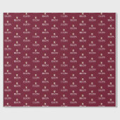 Papier Cadeau Diplôme de l'Université Elon (Plat)