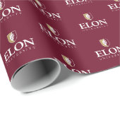 Papier Cadeau Diplôme de l'Université Elon (Coin rond)
