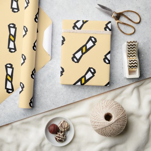 Papier Cadeau Diplôme de Motif (Artisanat)