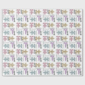 Papier Cadeau Diplômée d'infirmière (Plat)