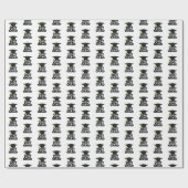 Papier Cadeau Diplômés de la promotion 2027 en gras (Plat)