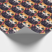 Papier Cadeau Directeur Charming Cat (Coin)