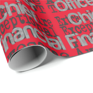 Papier Cadeau Directeur financier Extraordinaire