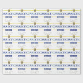 Papier Cadeau Dirigeant de corrections 3 (Plat)