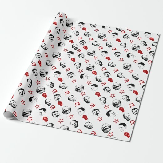 Papier Cadeau Dirigeants communistes (Déroulé)