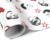 Papier Cadeau Dirigeants communistes (Coin rond)