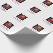 Papier Cadeau Dirty 30 Anniversaire ajouter nom rose ajouter dat (Coin)