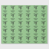 Papier Cadeau Disc Golf Me Rend Heureux Disc Golf (Plat)