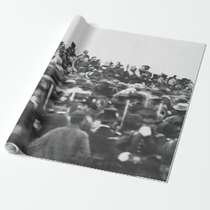 Papier Cadeau Discours de Gettysburg, Abraham Lincoln