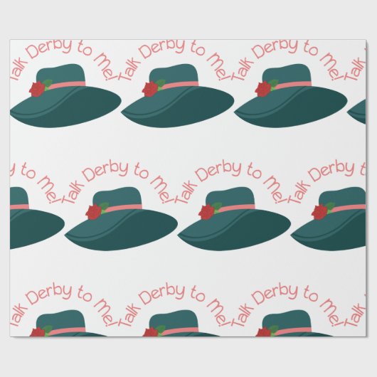 Papier Cadeau Discuter Derby (Plat)