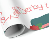 Papier Cadeau Discuter Derby (Coin rond)