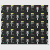 Papier Cadeau Disk Golf Anniversaire (Plat)