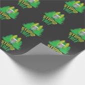 Papier Cadeau Disk Golf Frisbee Hobby Stupid Tree (Coin)