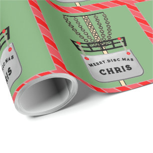 Papier cadeau Disk Golf Holiday